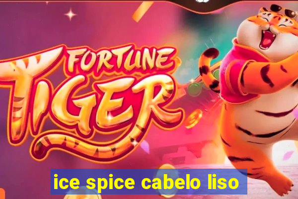 ice spice cabelo liso